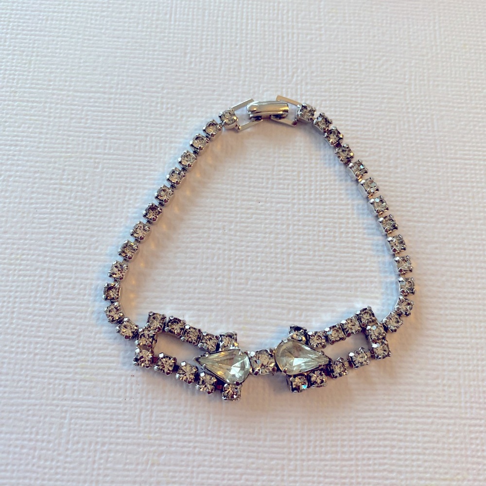 Rhinestone Bracelet Vintage